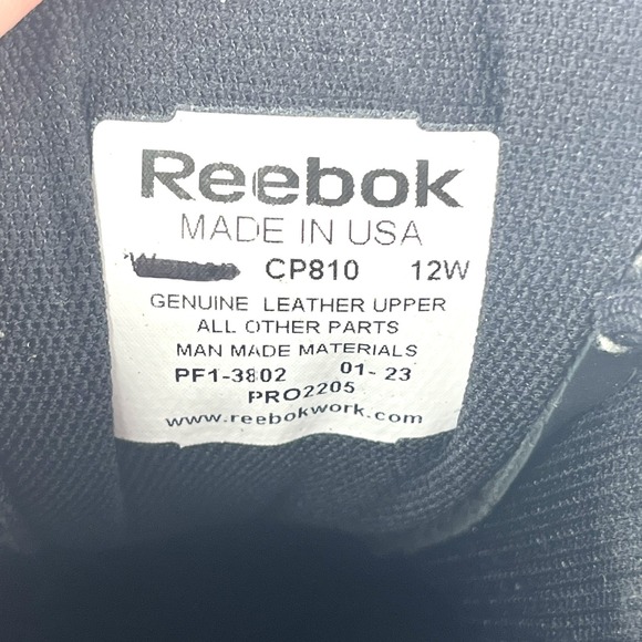 Reebok Postal Women's Athletic Shoes CP810 Workwear MADE IN USA  Size 12W SR/USA - Picture 7 of 7